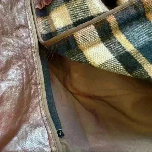 Vintage Sears The Leather Shop Brown Leather Jacket Mens Size 42 X-Tall Zip Out - Picture 12 of 14